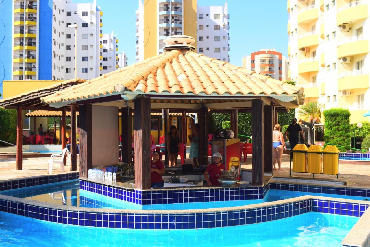 Flat Com Parque Aquatico Aparthotel Caldas Novas Exterior foto