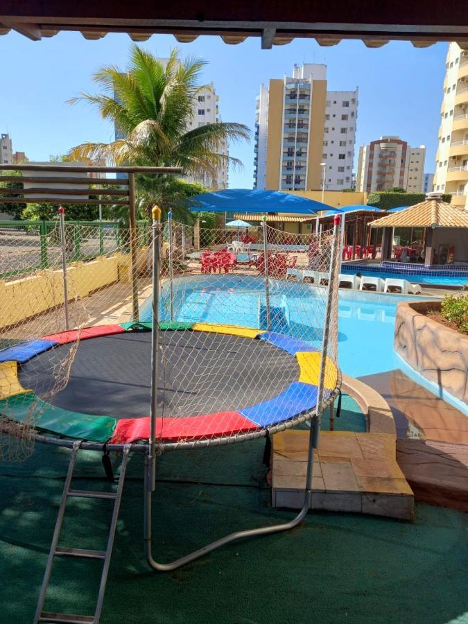 Flat Com Parque Aquatico Aparthotel Caldas Novas Exterior foto